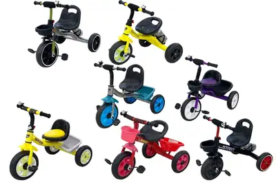 Велосипед триколісний в асортименті купити