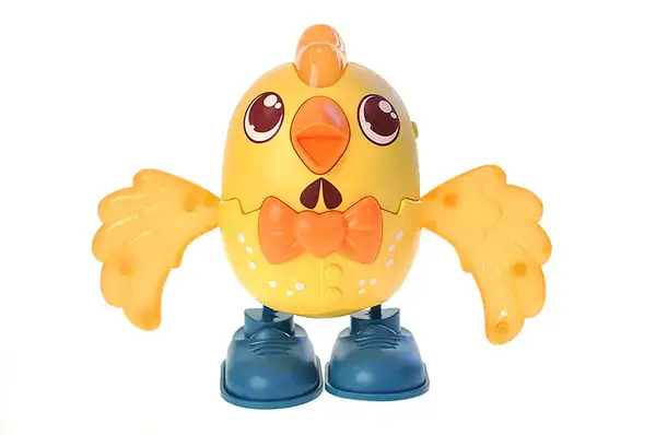 "Музичне курчатко" PL-721-69, 2 кольори, світло, звук, пісні на українській мові, ходить, в коробці - р. 8*9*14 см,. купити недорого в Україні, фото 2