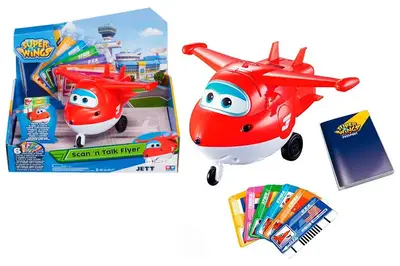 Інтерактивна іграшка YW710410 Super wings Jett з картками купити