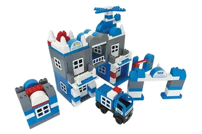 Конструктор 013888/02 "Поліція" 231 дет. в боксі DOLONI купити