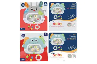 Ігровий центр 1941-3/1941-2 тваринки з люстерком батарейка, музика, світло 2 види кор.31*5*30,5 см купити