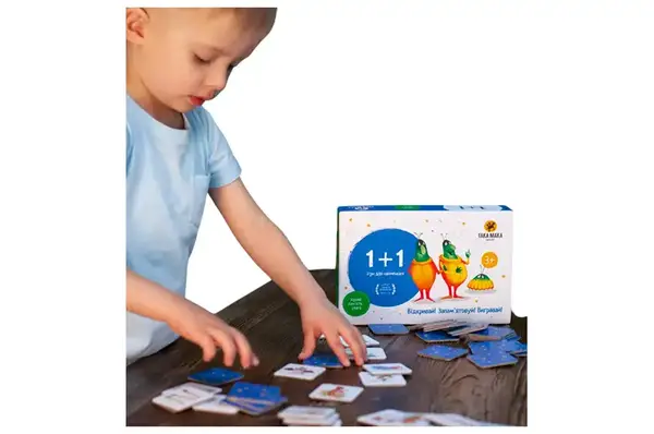 Настільна Гра "1+1" 60001-UA ТАКА МАКА купити недорого в Україні, фото 4