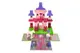 Конструктор блочний QB300-004 "Block&Steps: Замок Принцеси" + ходилка і меморі гра 3в1, 74дет. qbee купити