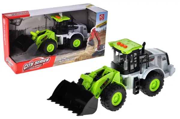Трактор інерційний RJ3382C озвучений, зі світлом, в коробці р.35,5x17,5x12,5 см YG Toys купити