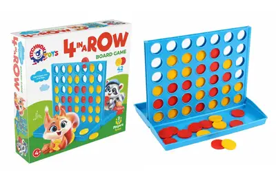 Настільна гра 9734 "Чотири в ряд" ТЕХНОК купити