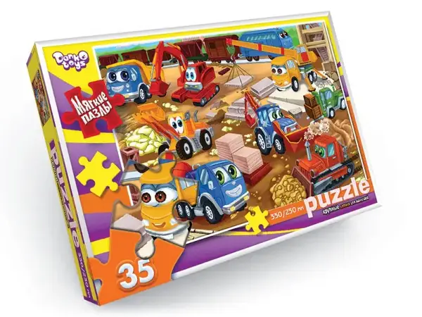 Пазли фомові - 35 елм. - S35-10-01,02,03,04...16 серія 10 DANKO купити недорого в Україні, фото 2