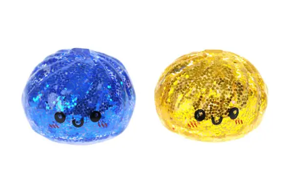 Іграшка антистрес CF002 "Таємничий Пельмень ГЛІТТЕР" малий, в дисплеї 24 шт. р.5,5x5.5 см купити недорого в Україні, фото 3