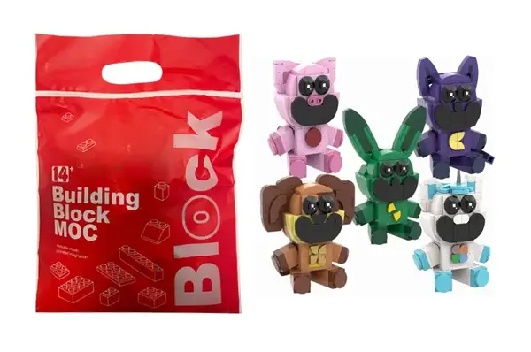 Конструктор Smiling Critters герої (Building Block MOC) в асортименті купити