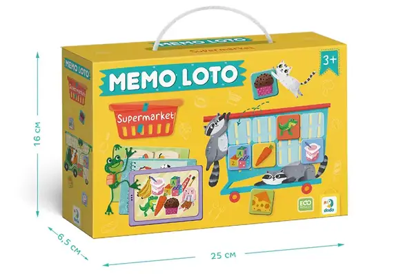 Лото 301228 "Мемо. Супермаркет" DoDo купити недорого в Україні, фото 3