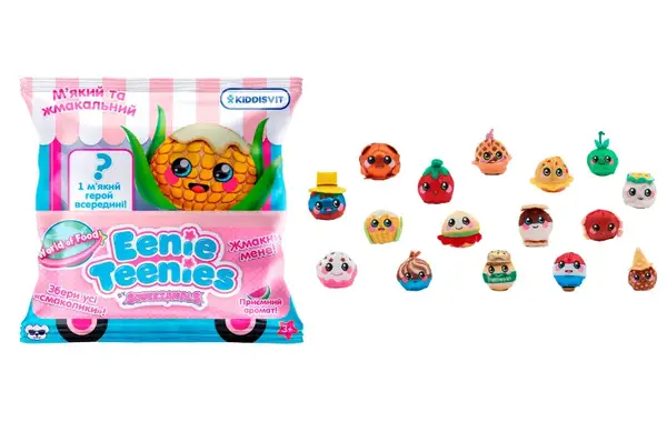М'яка іграшка SQUEEZAMALS серії "Eenie Teenies" СМАКОЛИКИ SQ03890-5030 (16 видів в асорт.) купити недорого в Україні, фото 2