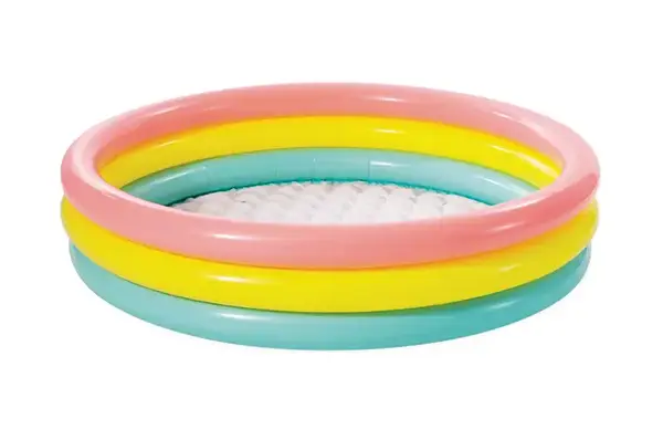 Басейн INTEX "Веселка" (3 секціі, надувне дно, рем. комплект) в коробці 57422 р.147*33см купити недорого в Україні, фото 2