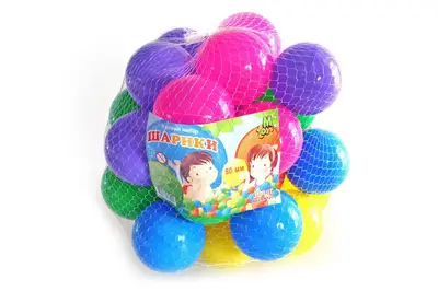 Набір кульок 80мм 30шт в сітці 09122 Mtoys купити