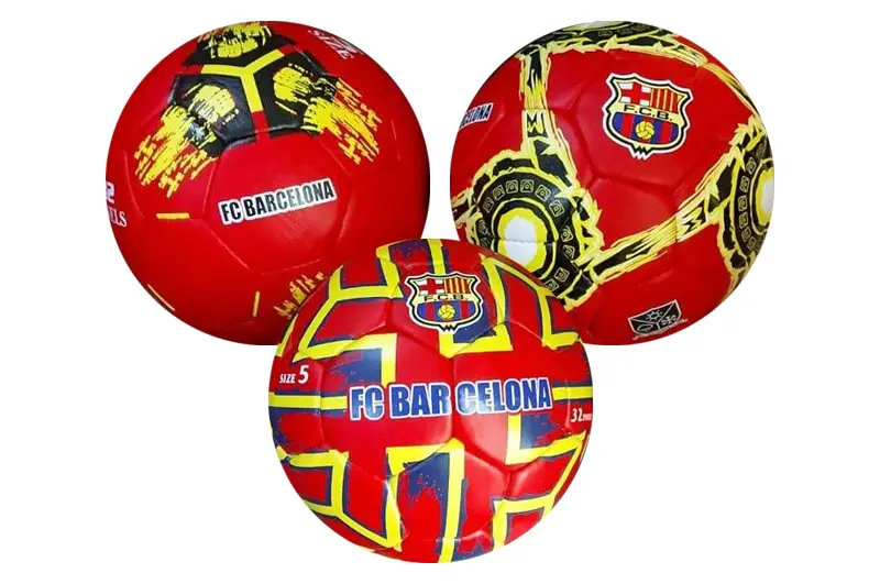М'яч Футбольний Maraton FC Barcelona в асортименті (Grippy шкіра, латексна камера) купити