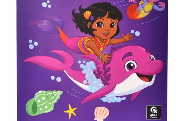 Пакет паперовий M QB004-102 "Дора мандрівниця" р.27x33x11 см qbee купити недорого в Україні, фото 3