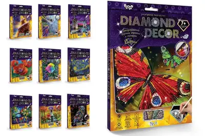 Набір для творчості DD-01-01,02..07,09,10,11 "DIAMOND DECOR" DANKO Набір для творчості DD-01-01,02..07,09,10,11 "DIAMOND DECOR" DANKO купити
