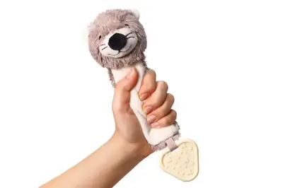 Брязкальце 738 "Видра Магі" з пищалкою р.24x8 см BabyOno купити