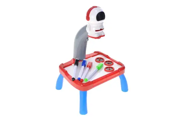 Дитячий стіл для малювання "КОСМОС" з проектором в коробці 6651(Н) р.22,5*7*18см купити недорого в Україні, фото 4