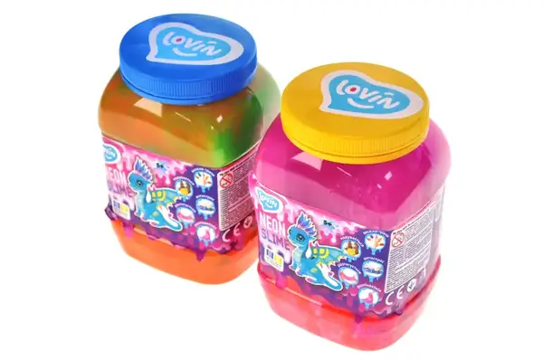 Слайм 80161 "MEGA BIG NEON" 1150 мл LOVIN купити недорого в Україні, фото 2