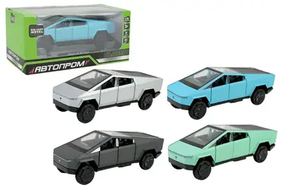 Машина металева AP74222 Tesla pickup truck 1:32, батарейка, світло, звук, відкриваються двері, коробка р.19,5x9x9см АВТОПРОМ Машина металева AP74222 Tesla pickup truck 1:32, батарейка, світло, звук, відкриваються двері, коробка р.19,5x9x9см АВТОПРОМ купити