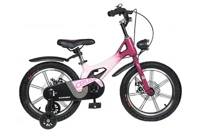 Дитячий велосипед Crussier ICONIC pink 18 дюймів, двоколісний Maraton купити