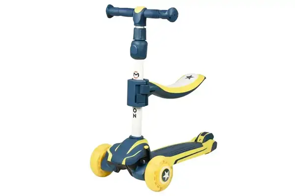 Самокат-толокар Flex Yellow 2в1, триколісний Maraton купити