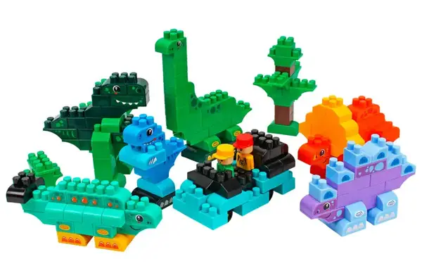 Конструктор блочний 2222 “Діно” 190 дет. в коробці ТЕХНОК купити недорого в Україні, фото 9