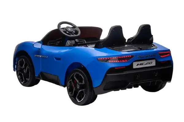 Електромобіль MASERATI S313 двомісний, шкіряні сидіння, колеса, EVA, MP3, Р/К, 12В*14АH, 4*45W купити недорого в Україні, фото 6