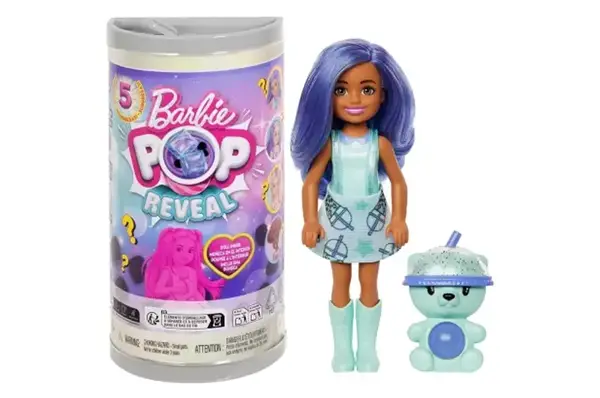 Лялька Челсі та друзі "Pop Reveal" серії "Круті Бабл-ті" Barbie (сюрприз) HRK63 купити
