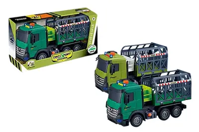 Машина 687-64A батарейка, світло, звук, короб. 36*13*20.5см купити