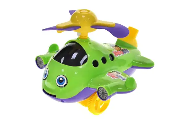 Каталка 9904A "Літачок" з ручкою, в кульку р.18x13,5x17 см YG Toys купити недорого в Україні, фото 3