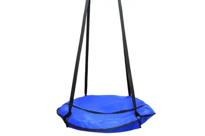 Гойдалка підвісна для дітей та дорослих, гніздо лелеки «Take&Ride Nest»Light blue (голуба) купити