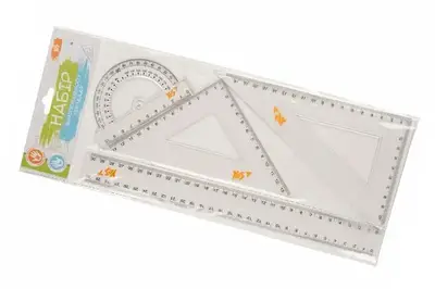Набір лінійок 4 предмети YES, лінійка 30 см 370258 купити