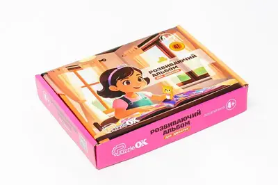 Розвиваючий альбом для дівчаток Puz-22921 PuzzleOk купити
