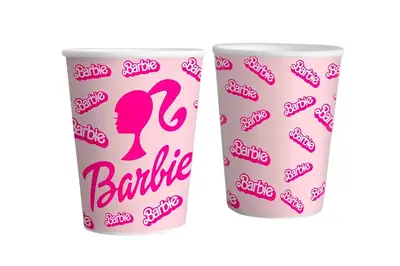 Паперові стаканчики 12050 "Barbie" 10шт/уп. (250мл.) купити