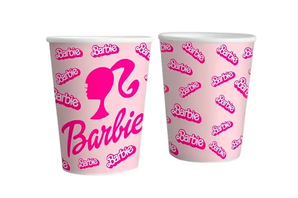 Паперові стаканчики 12050 "Barbie" 10шт/уп. (250мл.) купити