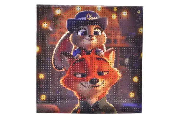 Набір з алмазною мозаїкою 20x20 BKC/BKY Стіч+Зоотрополіс в асортименті купити недорого в Україні, фото 4