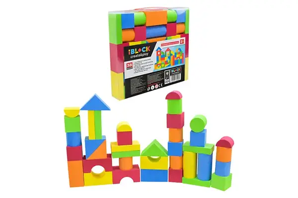 Конструктор EVA PL89905 38 деталей 24.4x21.5x3.7 см IBLOCK купити