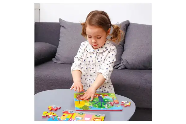 Пазли фомові "Fisher-Price. Лісові мешканці" VT1109-02 VladiToys купити недорого в Україні, фото 4