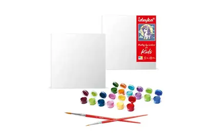 Набір для розпису по номерах 25x25 см KNO1193 "Долоня дива" Ideyka купити