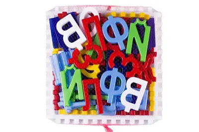 Набір "Вивчай українські літери та складай слова" 115 BAMSIC купити