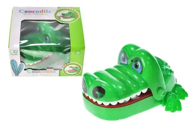 Гра "Крокодил-кусючка" в коробці 1761A р.13*11,5*7,5см. купити