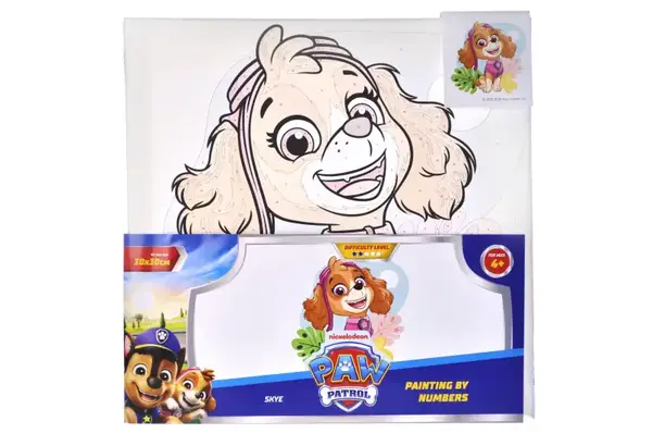 Набір для розпису по номерах 30х30 см QB913-009 "Щенячий патруль: Скай" qbee купити недорого в Україні, фото 2