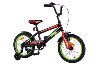 Велосипед FLASH 16' T-21649 green+red Велосипед FLASH 16' T-21649 green+red купити