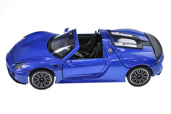 Машина металічна 68243A "Автопром",1:24 Porsche 918 Spyder, батарейки світло, звук, відкриваються двері, капот, коробка 25*12,5*10 см купити недорого в Україні, фото 7