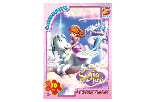 Пазли 70 ел. ТМ "G-Toys" із серії "Софія прекрасна" SF007 купити