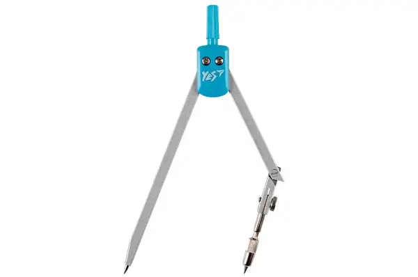 Готовальня Yes 4 предмети (набір 1) бірюзовий купити недорого в Україні, фото 2