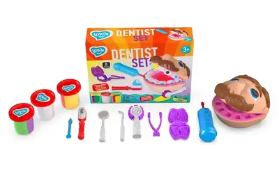 Набір для ліплення з тістом 41193 "Dentist Set" LOVIN купити