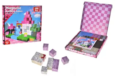 Конструктор магнітний 8528/48 "Замок принцеси" за мотивами гри, 100 деталей купити