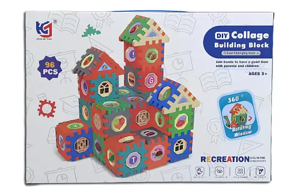 Конструктор 96дет в коробці E034 р.37,5*26*6,5см купити