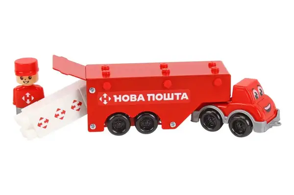 Конструктор металевий 1416 "Нова Пошта" 135 дет. ТЕХНОК купити недорого в Україні, фото 4